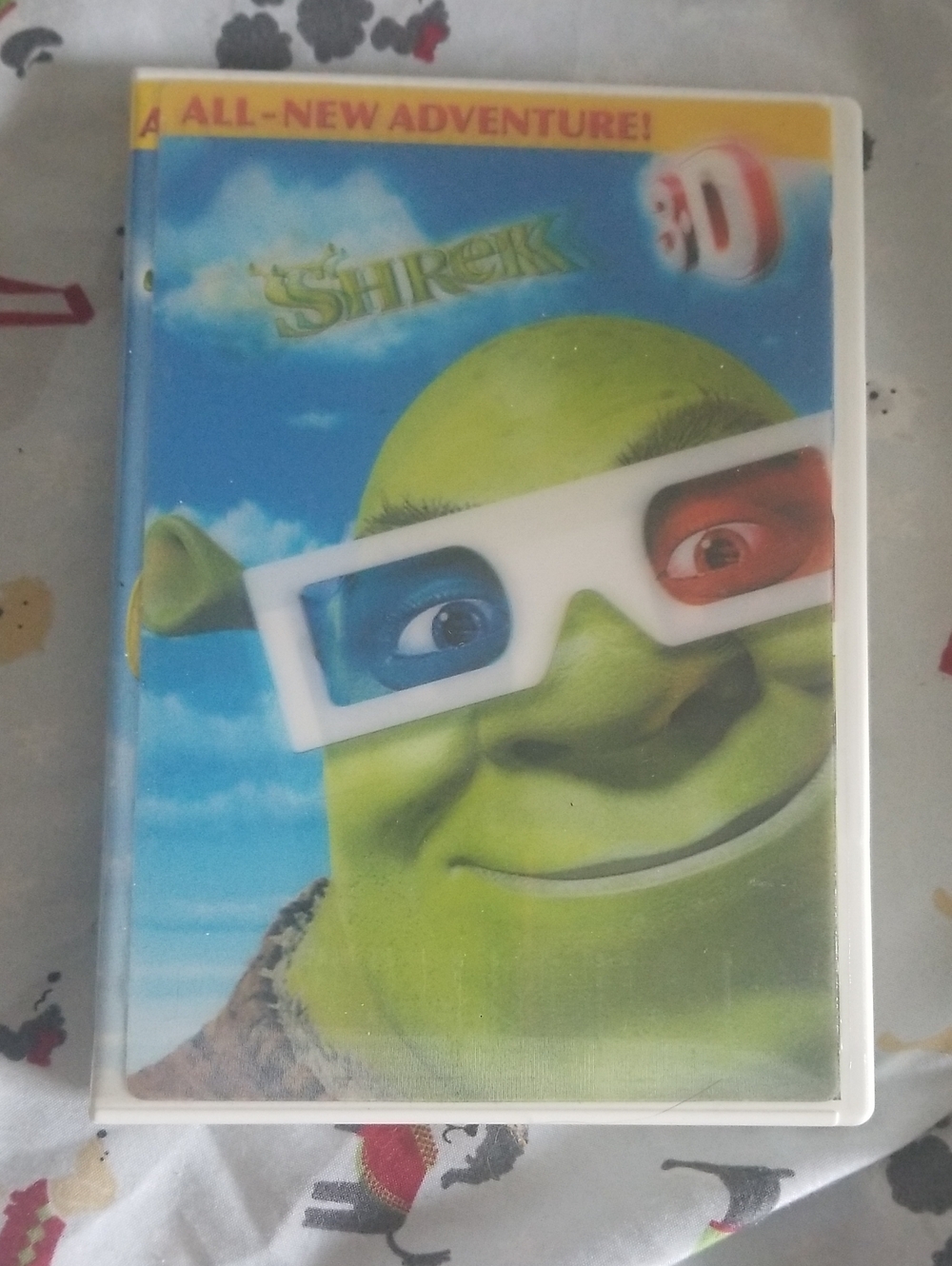 Shrek 3D Movie Case with 3D Glasses Artwork